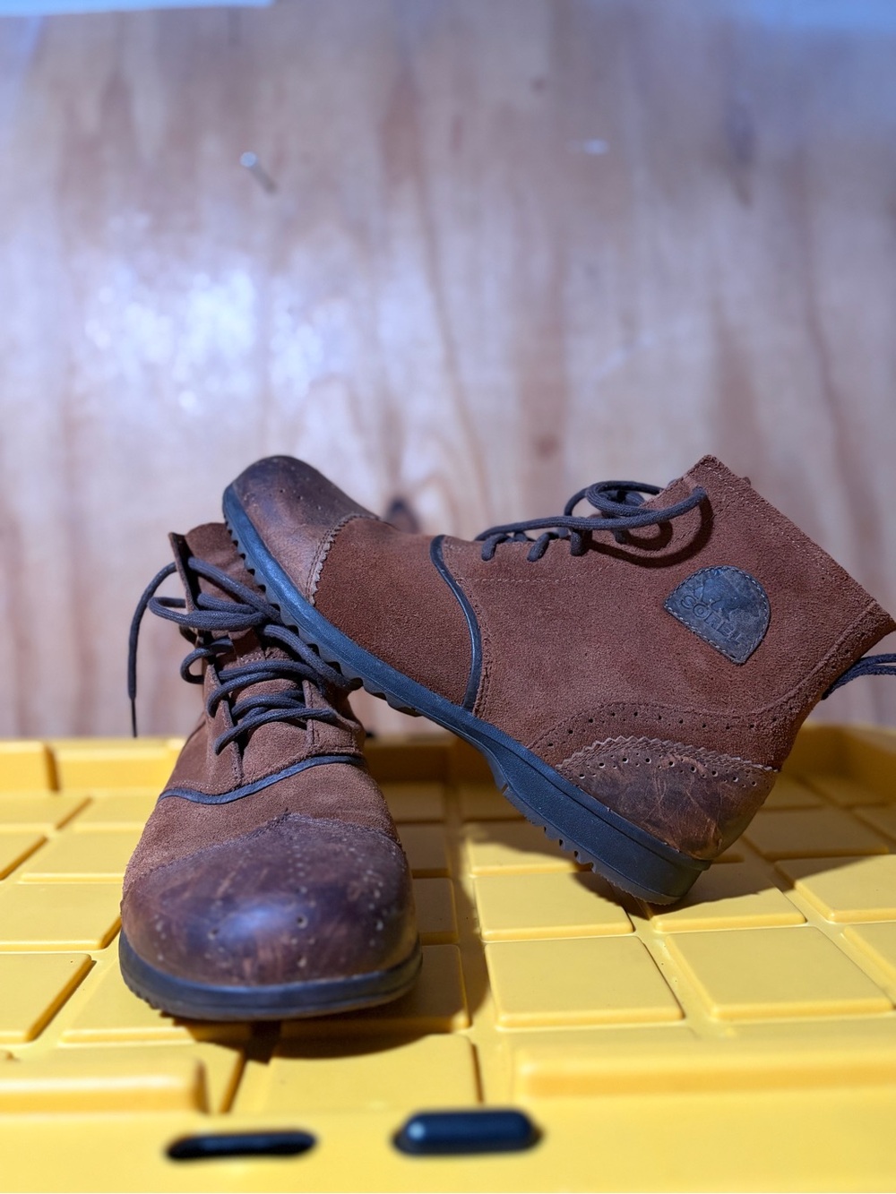Sorel Brown Suede Chukka Boots